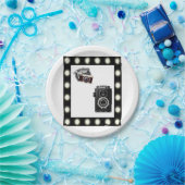 Assiettes En Carton Caméra de plaque de papier (Fête)