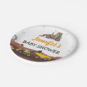 Assiettes En Carton Camion Digger en construction Bébé Anniversaire (Angle)