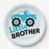 Assiettes En Carton Camion Little Brother Monster (Devant)