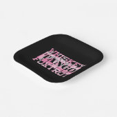 Assiettes En Carton Camion rose Foxtrot Tango Whiskey Militaire (Angulaire)