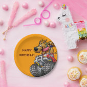 Assiettes En Carton Camion Scooby Doo-Monster (Fête)