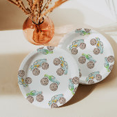 Assiettes En Carton Camions Monster Amusants Plaques Papier Anniversai