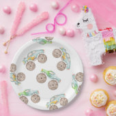 Assiettes En Carton Camions Monster Amusants Plaques Papier Anniversai (Fête)