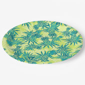 Assiettes En Carton Camo d'ananas Hawaiian Tropical (Angle)