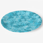 Assiettes En Carton Camo d'ananas Hawaiian Tropical (Angle)