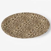 Assiettes En Carton Camouflage du désert (Angle)