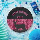 Assiettes En Carton Camouflage rose Pays de chasse aux cerfs Anniversa (Fête)