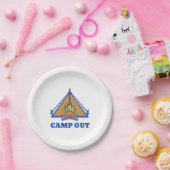 Assiettes En Carton Camp hors (Fête)