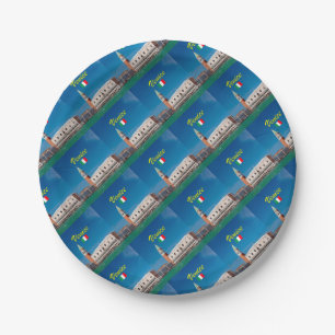 Assiettes En Carton Campanile Venice Italy de St Mark