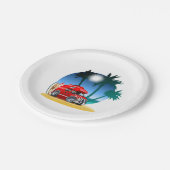 Assiettes En Carton Camper de dessin (Angle)