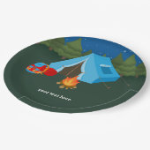 Assiettes En Carton Camping (Angle)