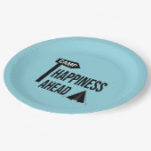 Assiettes En Carton Camping cool (Angle)