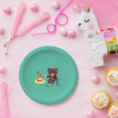 Assiettes En Carton Camping Plates d'Anniversaire À Thème (Fête)