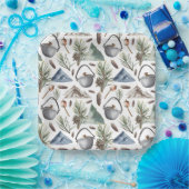 Assiettes En Carton Camping, Randonnée, plein air et nature Thème (Fête)