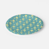 Assiettes En Carton Camping Retro Party Stars Nuit Anniversaire (Angle)