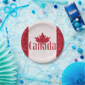 Assiettes En Carton Canada (Fête)