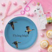 Assiettes En Carton Canadian geese (Fête)