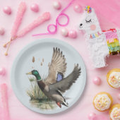 Assiettes En Carton Canard (Fête)