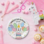 Assiettes En Carton Canard à canard gris et blanc (Fête)