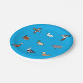 Assiettes En Carton Canards (Angle)