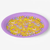 Assiettes En Carton Canards-n-points-style-1-PLAQUE 1-PAPIER (Angle)