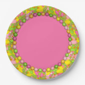 Assiettes En Carton Canards-n-points-Style-2-PLAQUE-PAPIER 2 (Devant)