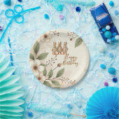 Assiettes En Carton Canards Whimsy Avec Floral (Fête)