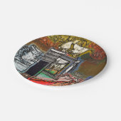 ASSIETTES EN CARTON CANAUX (Angle)