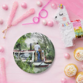 ASSIETTES EN CARTON CANAUX (Fête)