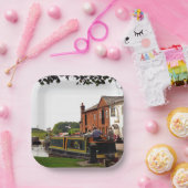 ASSIETTES EN CARTON CANAUX (Fête)