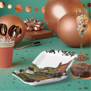 ASSIETTES EN CARTON CANAUX