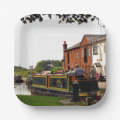 ASSIETTES EN CARTON CANAUX (Recto)