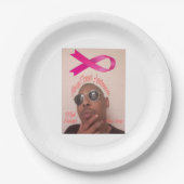 Assiettes En Carton Cancer du sein (Devant)