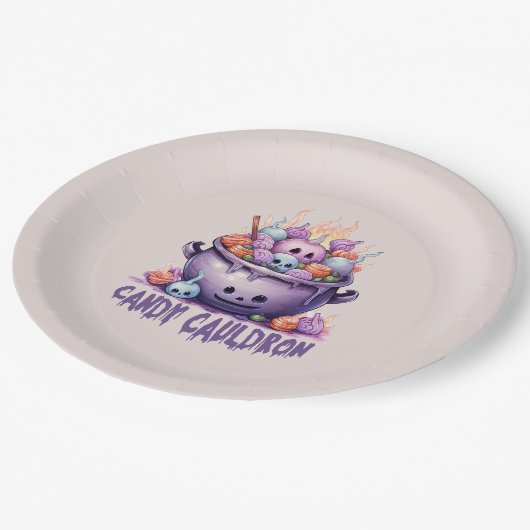 Assiettes En Carton Candy Cault (Angle)