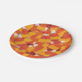 Assiettes En Carton Candy Corn Halloween Party (Angle)