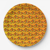 Assiettes En Carton Candy Corn Halloween Party (Devant)