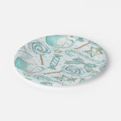 Assiettes En Carton Candy de Christmas (Angle)