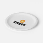 Assiettes En Carton Candy Halloween (Angle)