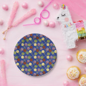 Assiettes En Carton Candy pattern | Lollies 2 (Fête)