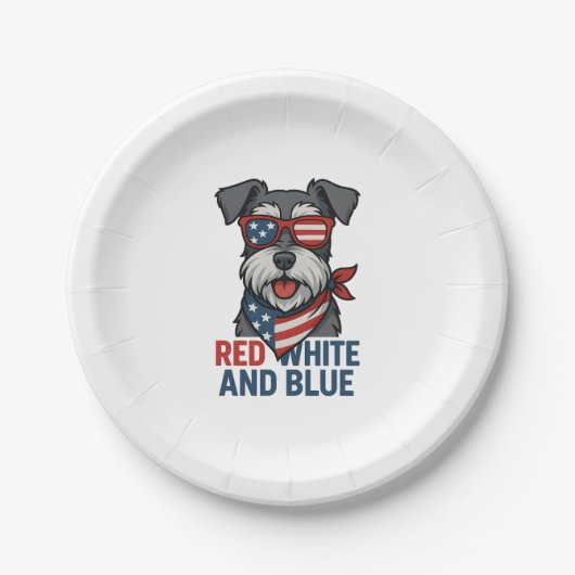 Assiettes En Carton Cane Corso  (Devant)