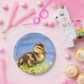 Assiettes En Carton Caneton de Mallard (Fête)