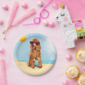 Assiettes En Carton Canicule d'été (Fête)