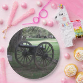 Assiettes En Carton Canon de guerre civile de Gettysburg (Fête)