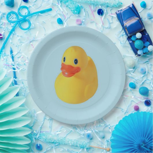 Assiettes En Carton Caoutchouc (Fête)