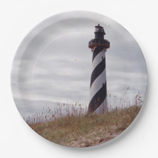 Assiettes En Carton Cape Hatteras Lighthouse (Devant)