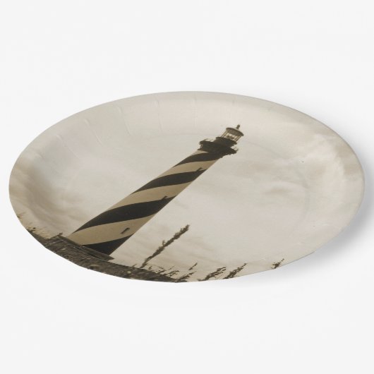 Assiettes En Carton Cape Hatteras Lighthouse (Angle)