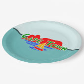 Assiettes En Carton Cape Town Table Mountain Afrique du Sud (Angle)