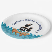 Assiettes En Carton Capitaine (Angle)