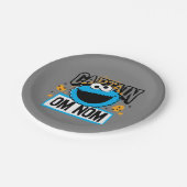 Assiettes En Carton Capitaine Cookie Monster (Angle)