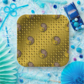 Assiettes En Carton Capricorne sur la mer (Fête)